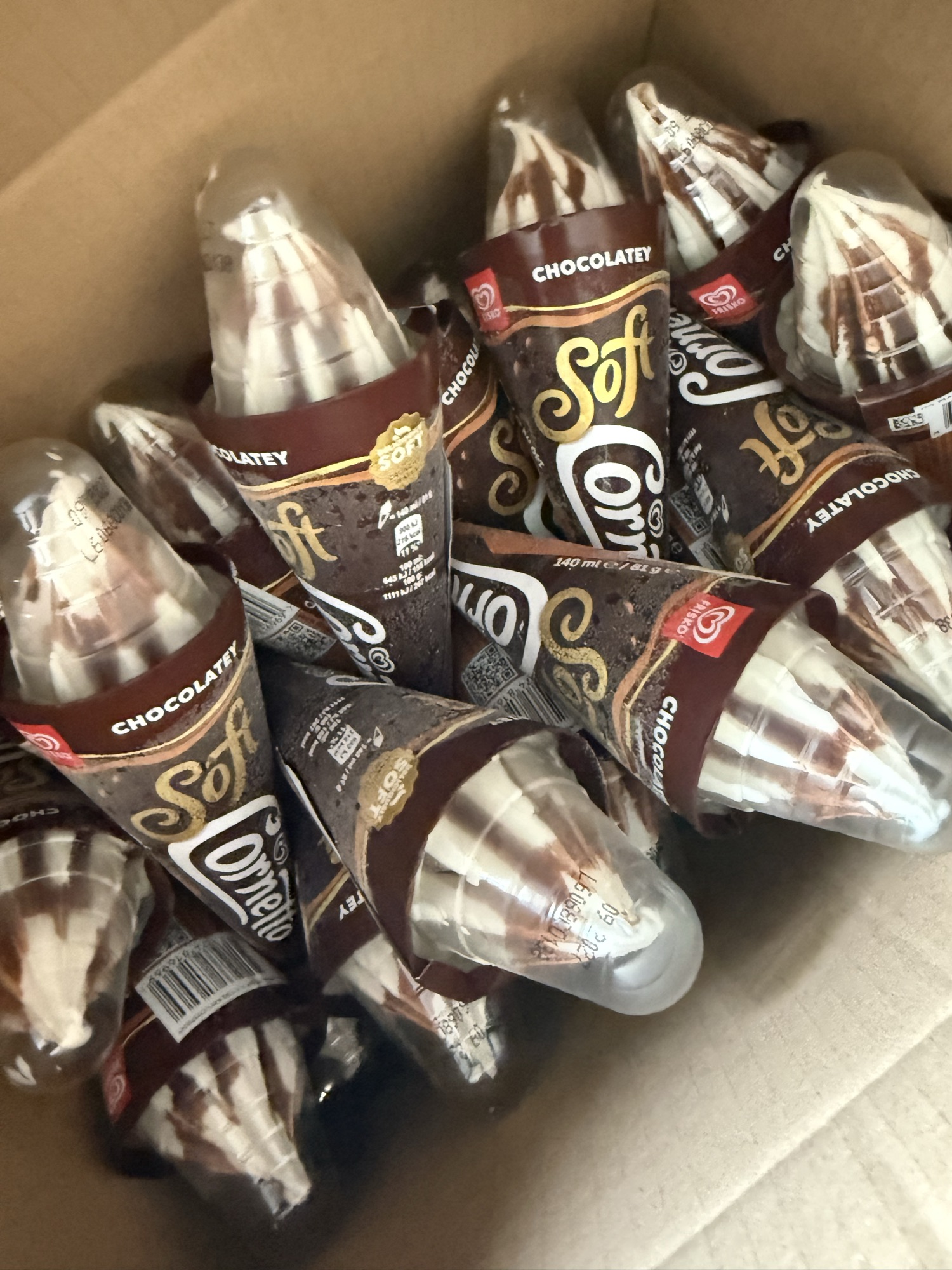 Cornetto soft chokolate